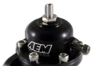 AEM Electronics 25-300BK - Adjustable Fuel Pressure Regulator Fits Acura/Honda B16A 2/3 B18 B1/C/C5 B20A5/B21A1 F22 A1/A4/A6 (must use Fuel Rail) D15 B7/B8/Z1 D16Z6 AEM Electronics 2
