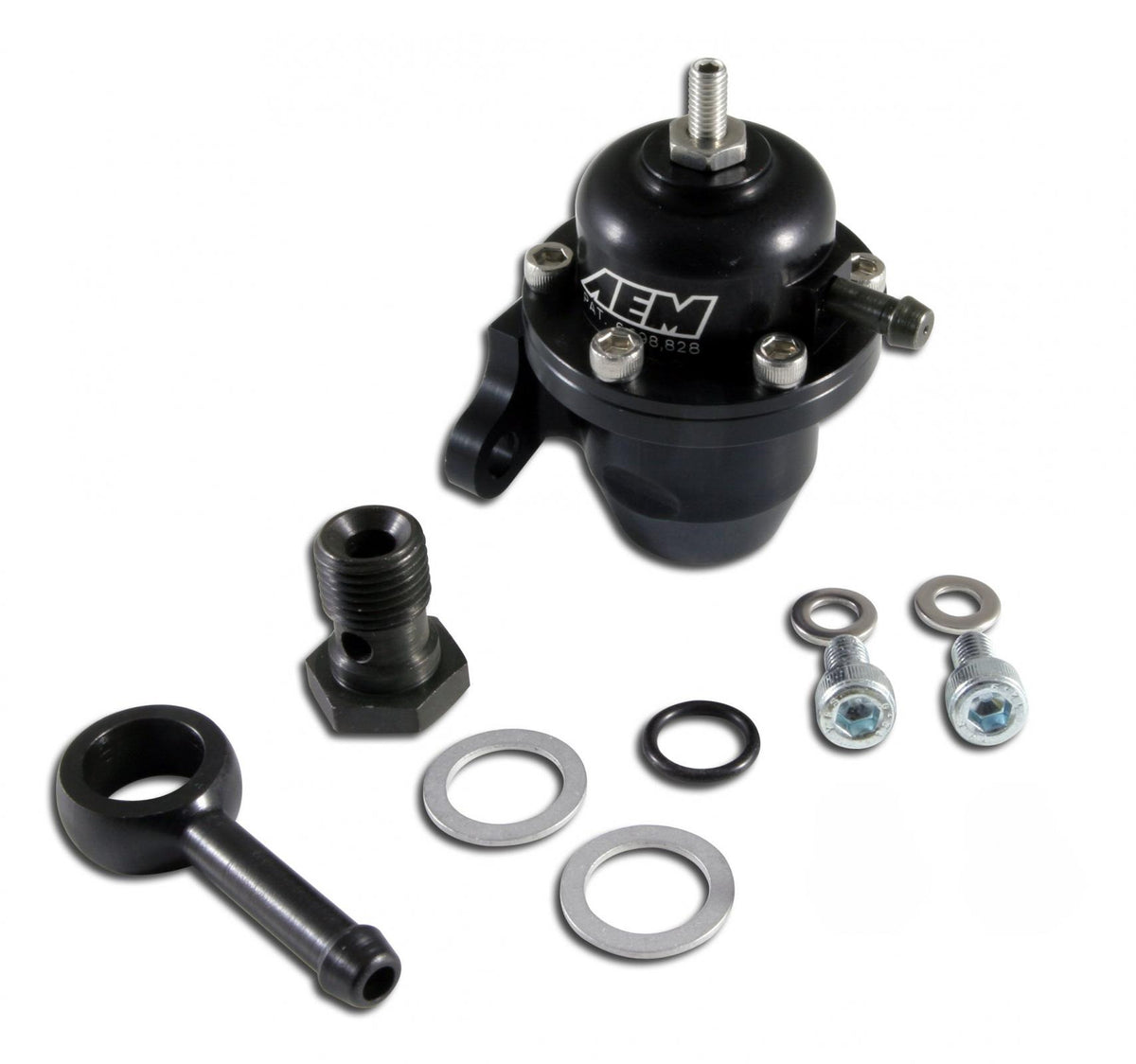 AEM Electronics 25-304BK - Adjustable Fuel Pressure Regulator Fits Acura/Honda B20B4 D16Y8 F22B1/B2 AEM Electronics 5