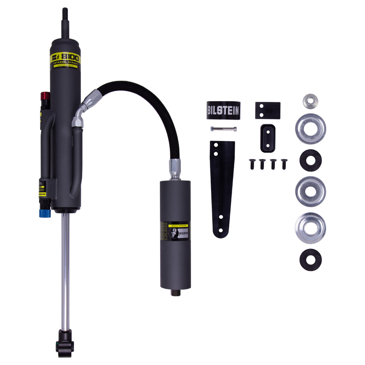 Bilstein 25-326055 - Suspension Shock Absorber Rear Right Monotube Toyota Tundra 2021-2007 B8 8100 (Bypass) Bilstein 1