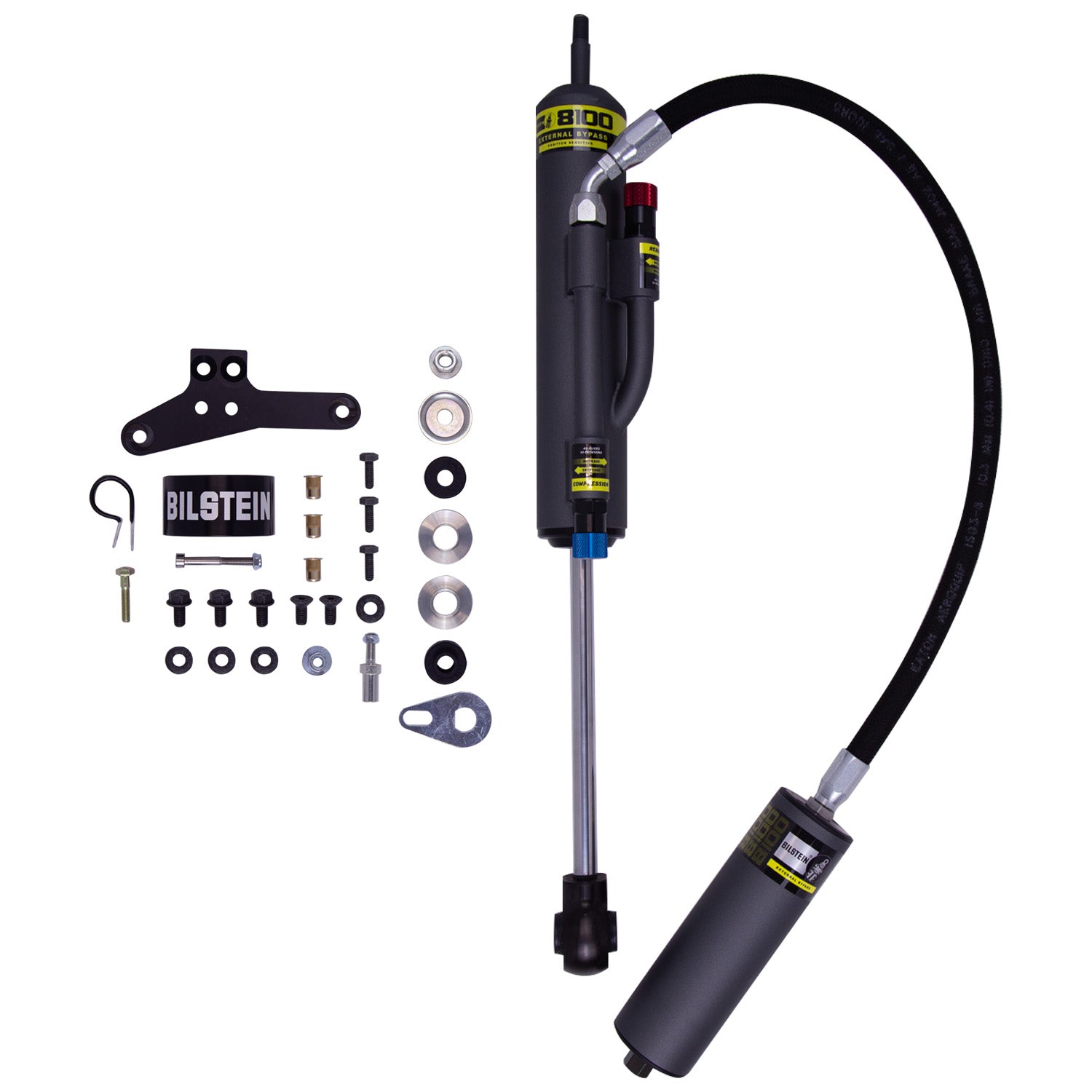 Bilstein 25-326369 - Suspension Shock Absorber Rear Left Monotube Lexus GX460 2023-2010 GX470 2009-2003 Toyota 4Runner 2024-2003 B8 8100 (Bypass) Bilstein 1