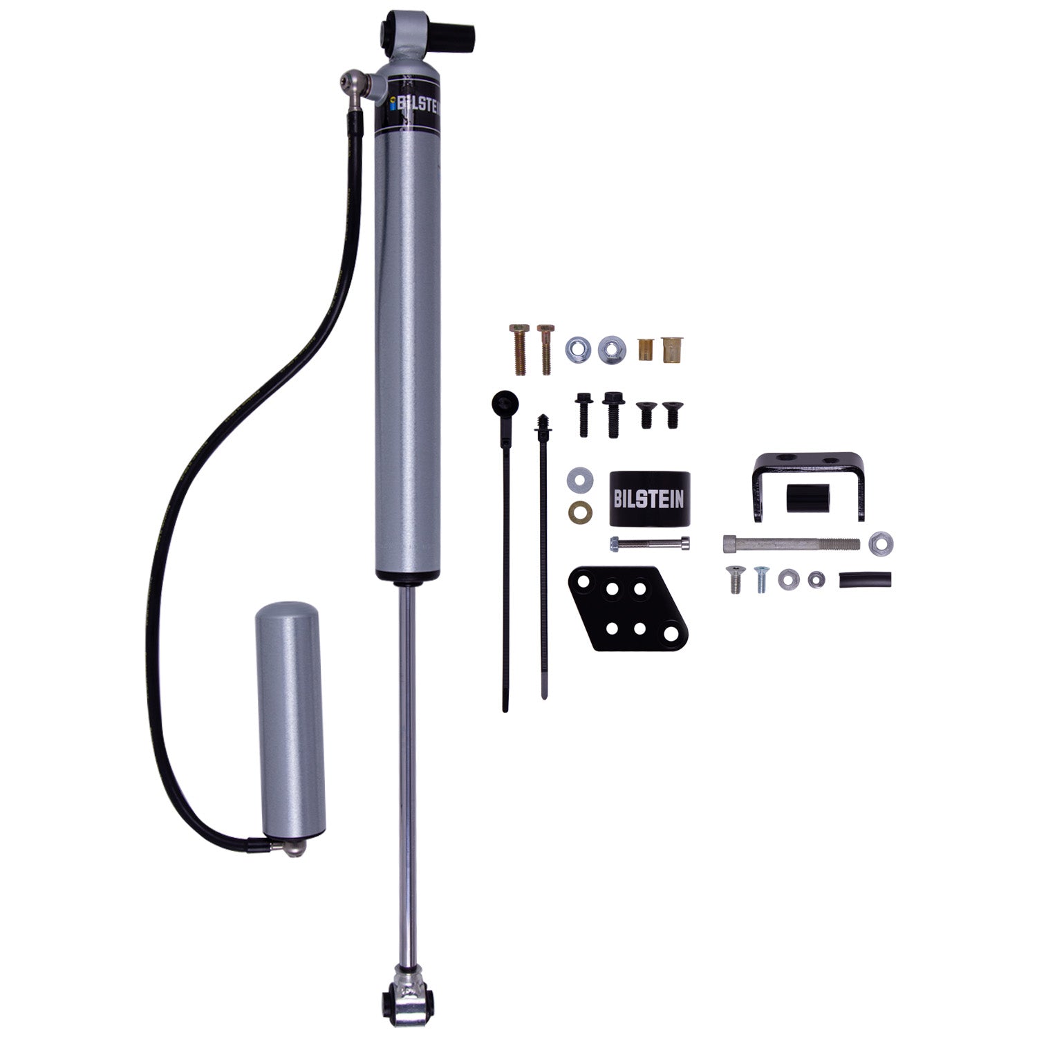 Bilstein 25-329902 - Suspension Shock Absorber Front Left Monotube Jeep Wrangler 2025-2018 3-4.5 Inch B8 5160 Bilstein