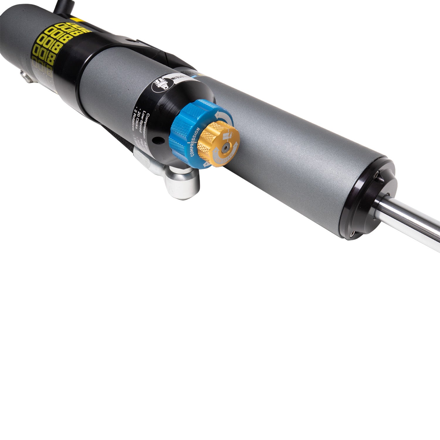 Bilstein 25-331110 - Suspension Shock Absorber Rear Left Monotube Jeep Wrangler 2025-2018 2-3 Inch B8 8100 (DSA) Bilstein 5
