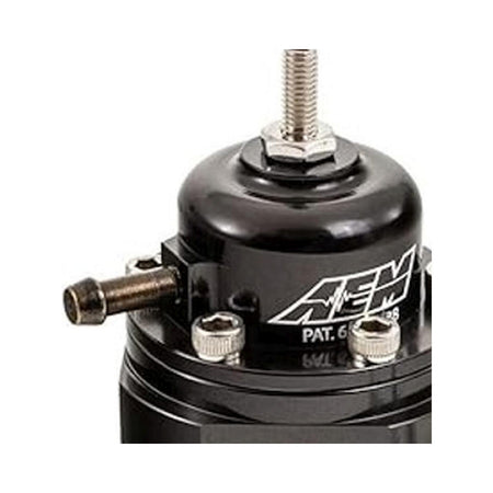 AEM Electronics 25-611 - Adjustable Fuel Pressure Regulator Barb Fitting Vacuum Fitting AEM Electronics 2