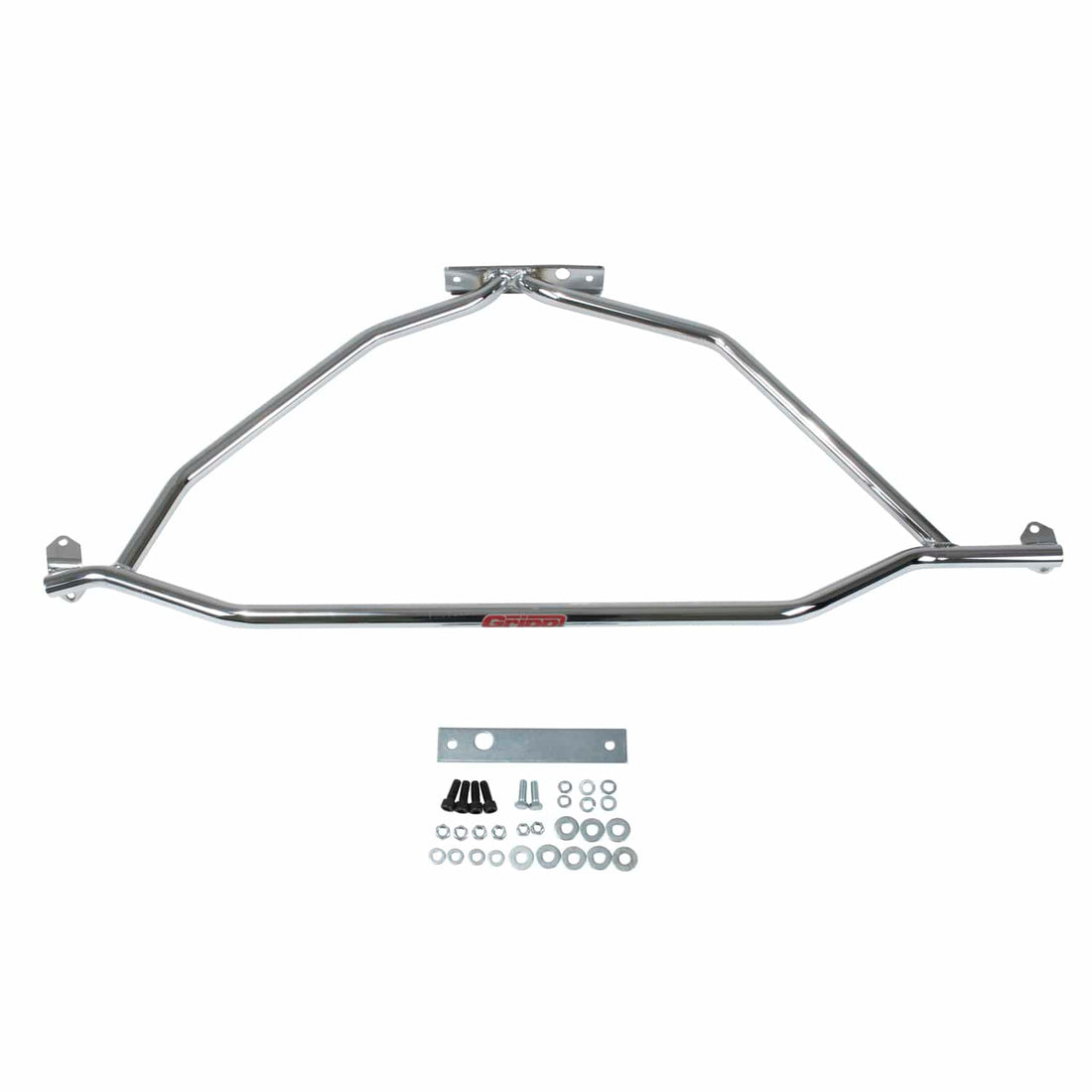 BBK Performance Parts NA BBK Performance Parts 25040 - 1986-1993 MUSTANG STRUT TOWER BRACE (Powder Coated Chrome)