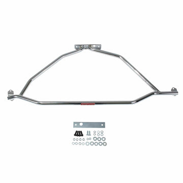 BBK Performance Parts NA BBK Performance Parts 25040 - 1986-1993 MUSTANG STRUT TOWER BRACE (Powder Coated Chrome)