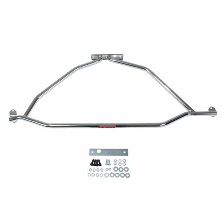 BBK Performance Parts NA BBK Performance Parts 25040 - 1986-1993 MUSTANG STRUT TOWER BRACE (Powder Coated Chrome)