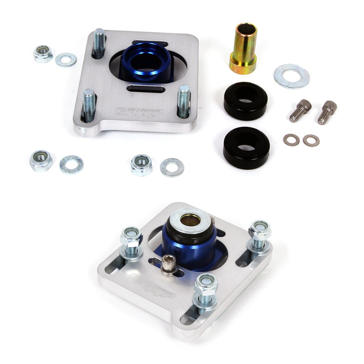 BBK Performance Parts 2527 - 1994-2004 MUSTANG FRONT CASTER CAMBER PLATE KIT (CNC BILLET ALUMINUM) 2
