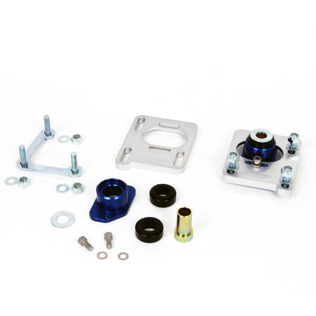 BBK Performance Parts 2527 - 1994-2004 MUSTANG FRONT CASTER CAMBER PLATE KIT (CNC BILLET ALUMINUM) 4