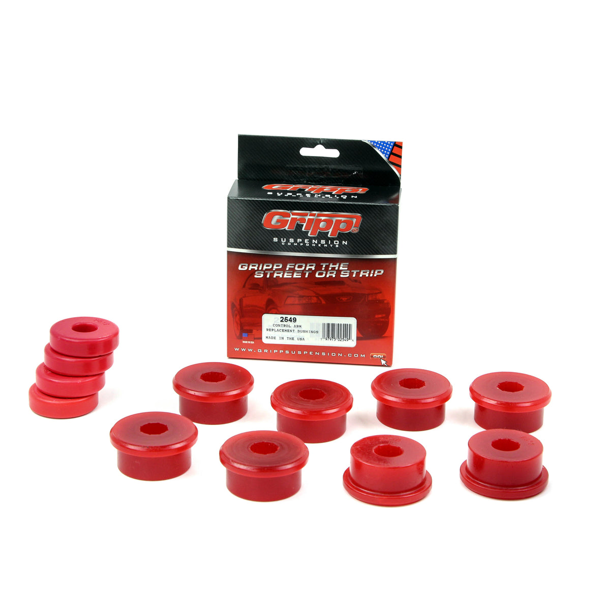 BBK Performance Parts 2549 - 1979-2004 BBK REAR LOWER CONTROL ARM REPLACEMENT BUSHINGS POLYURETHANE 1