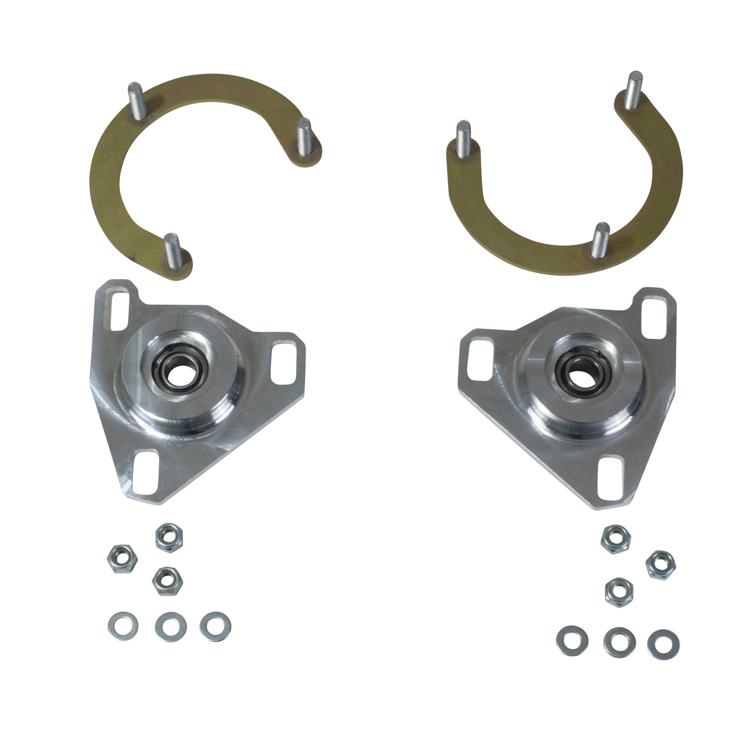 BBK Performance Parts 2553 - 2015-2023 MUSTANG GT/V6 FRONT CASTER CAMBER PLATES 2