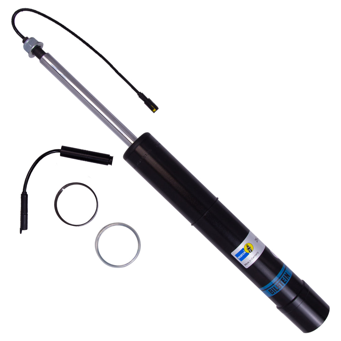 Bilstein 26-296012 - Suspension Shock Absorber Monotube Front Audi A4 2020-2017 Base Cup Stem Black Paint B4 OE Replacement (DampTronic) Bilstein 5