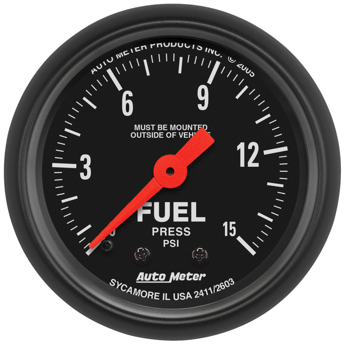 AutoMeter 2603 Fuel Pressure Gauge
