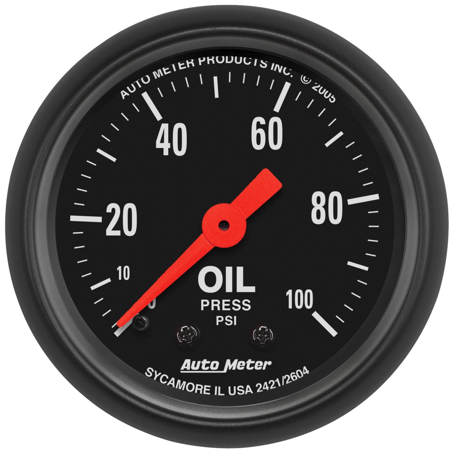 AutoMeter 2604 - Engine Oil Pressure Gauge