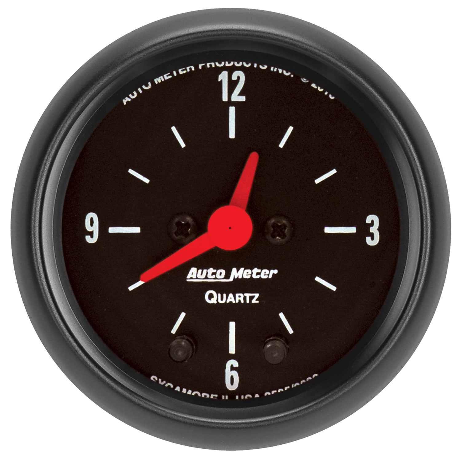 AutoMeter 2632 - GAUGE, CLOCK, 2 1/16", 12HR, ANALOG, Z-SERIES 3
