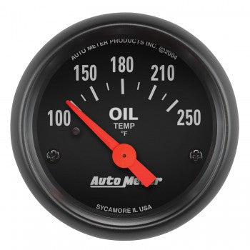 AutoMeter 2638 - GAUGE, OIL TEMP, 2 1/16", 100-250?F, ELECTRIC, Z-SERIES 4