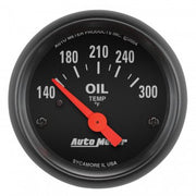AutoMeter 2639 - GAUGE, OIL TEMP, 2 1/16", 140-300?F, ELECTRIC, Z-SERIES 4