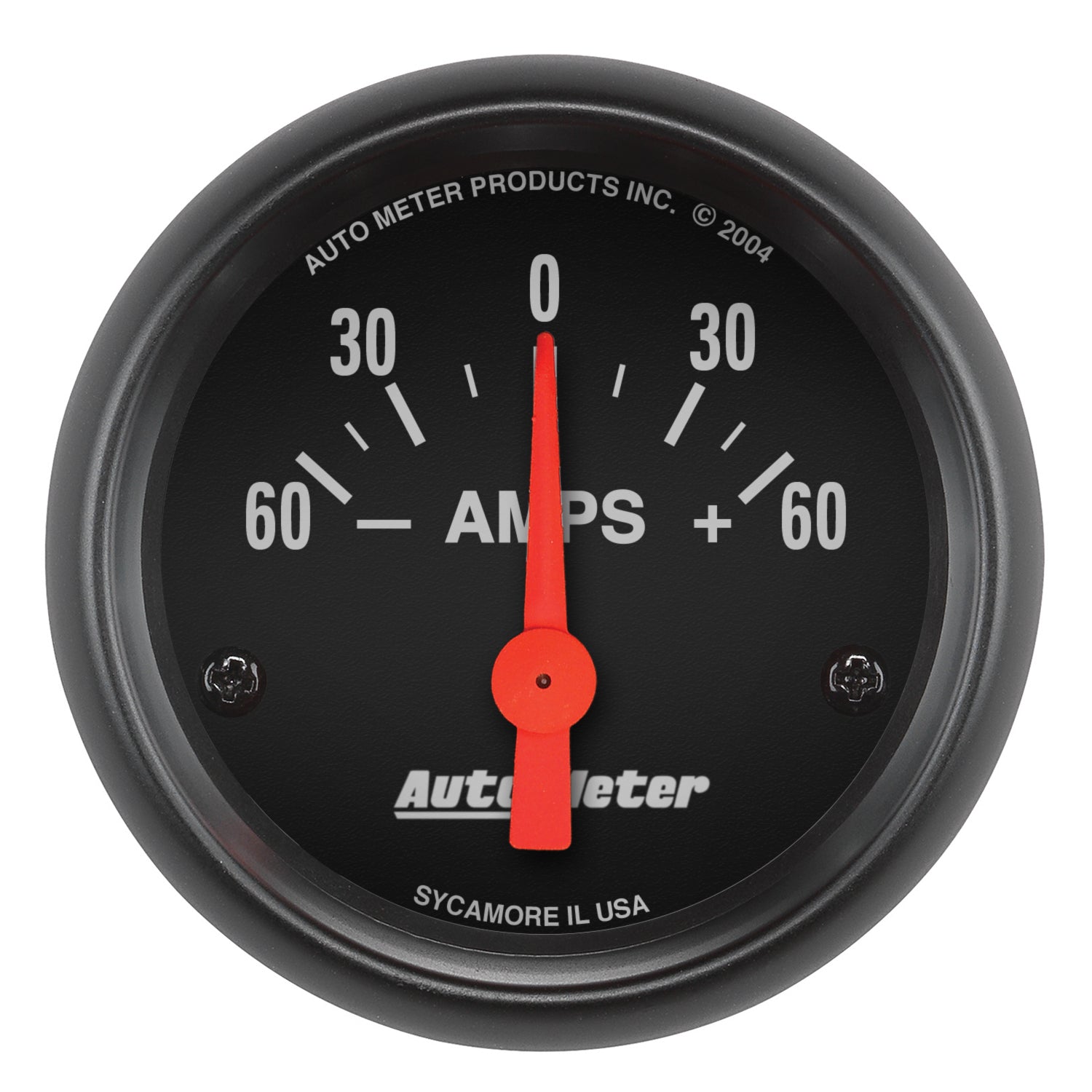 AutoMeter 2644 - GAUGE, AMMETER, 2 1/16", 60A, ELECTRIC, Z-SERIES 3