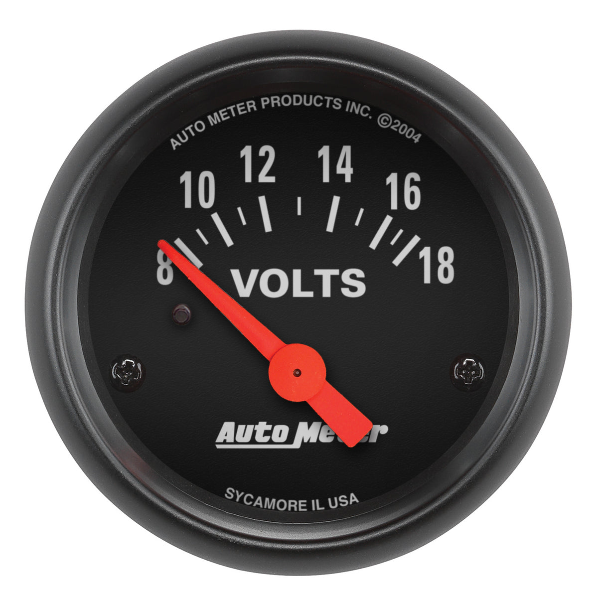 AutoMeter 2645 - GAUGE, VOLTMETER, 2 1/16", 18V, ELEC, Z-SERIES 3