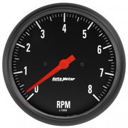 AutoMeter 2677 - GAUGE, TACHOMETER, 5", 8K RPM, IN-DASH, Z-SERIES 4