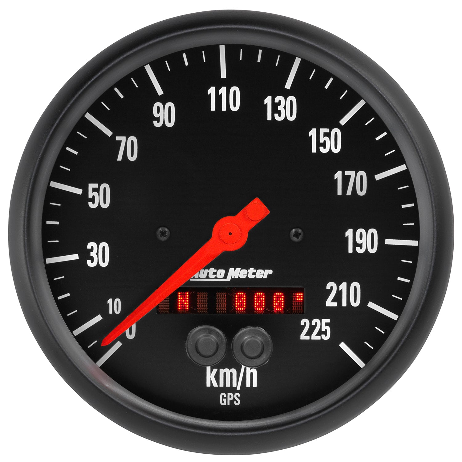 AutoMeter 2684-M - GAUGE, SPEEDOMETER, 5", 225KM/H, GPS, Z-SERIES 3