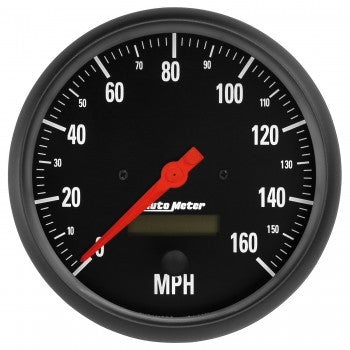 AutoMeter 2685 - GAUGE, SPEEDO, 5", 160MPH, ELEC. PROGRAM W/ LCD ODO, Z-SERIES 4