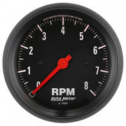 AutoMeter 2699 - GAUGE, TACHOMETER, 3 3/8", 8K RPM, IN-DASH, Z-SERIES 4