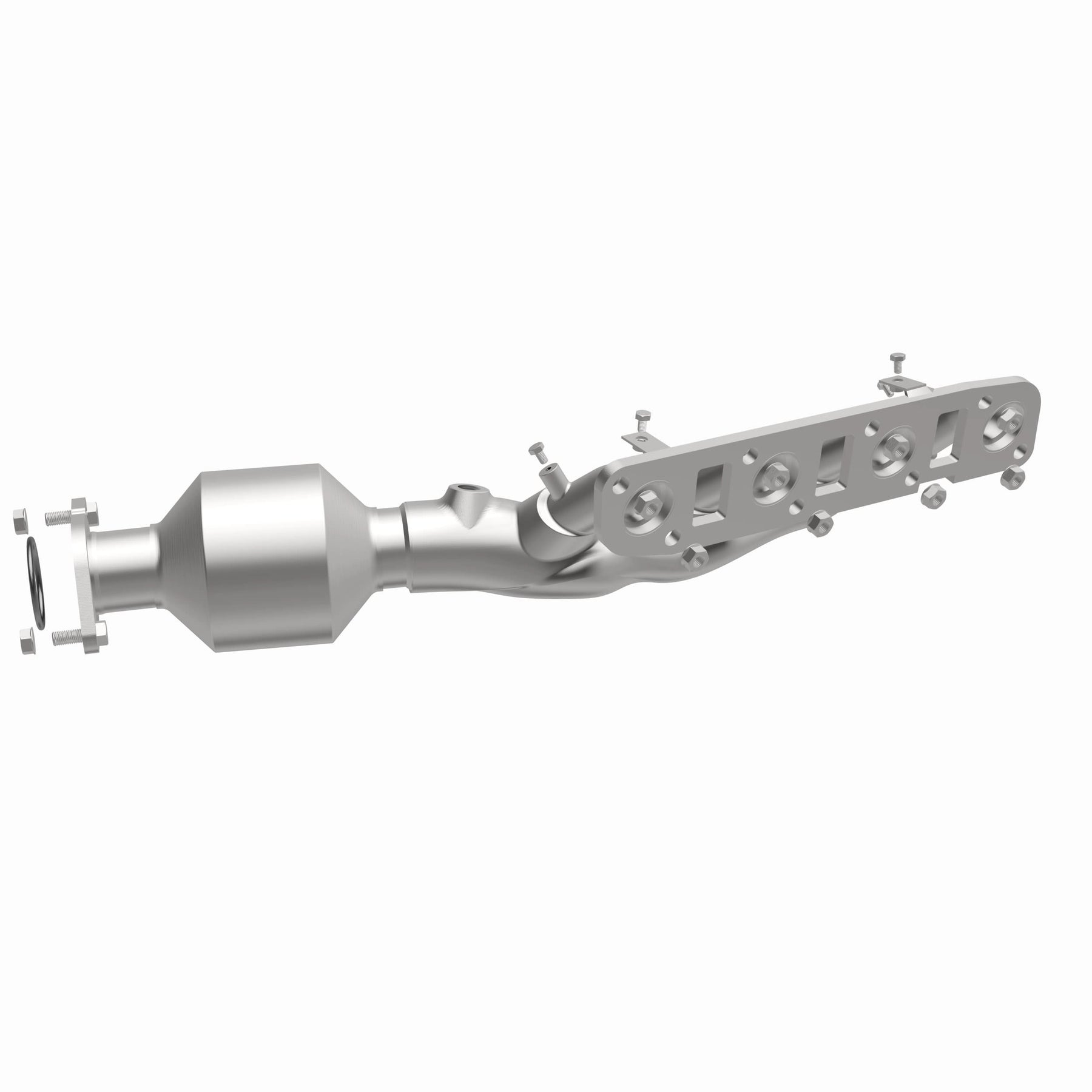 MagnaFlow Exhaust Products 290034 OEM Grade one-piece catalytic converter with integrated exhaust manifold for 2016-2022