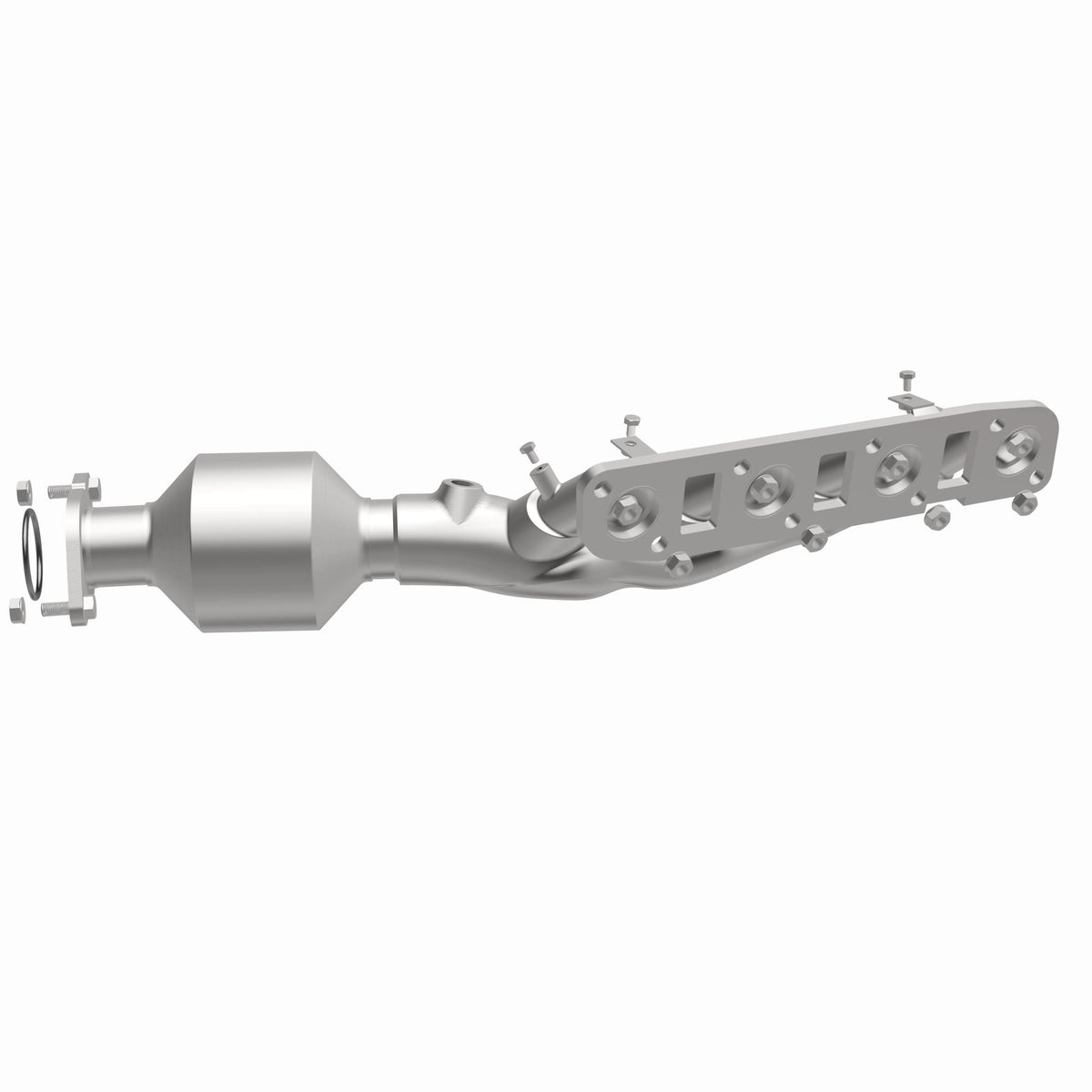 MagnaFlow Exhaust Products 290034 OEM Grade one-piece catalytic converter with integrated exhaust manifold for 2016-2022
