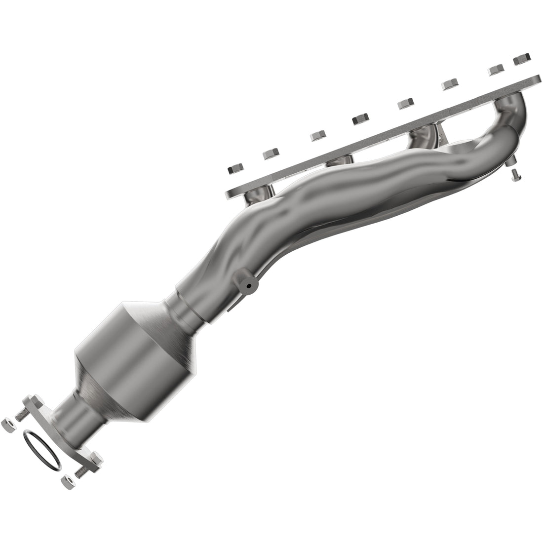 MagnaFlow Exhaust Products 290034 OEM Grade one-piece catalytic converter with integrated exhaust manifold for 2016-2022