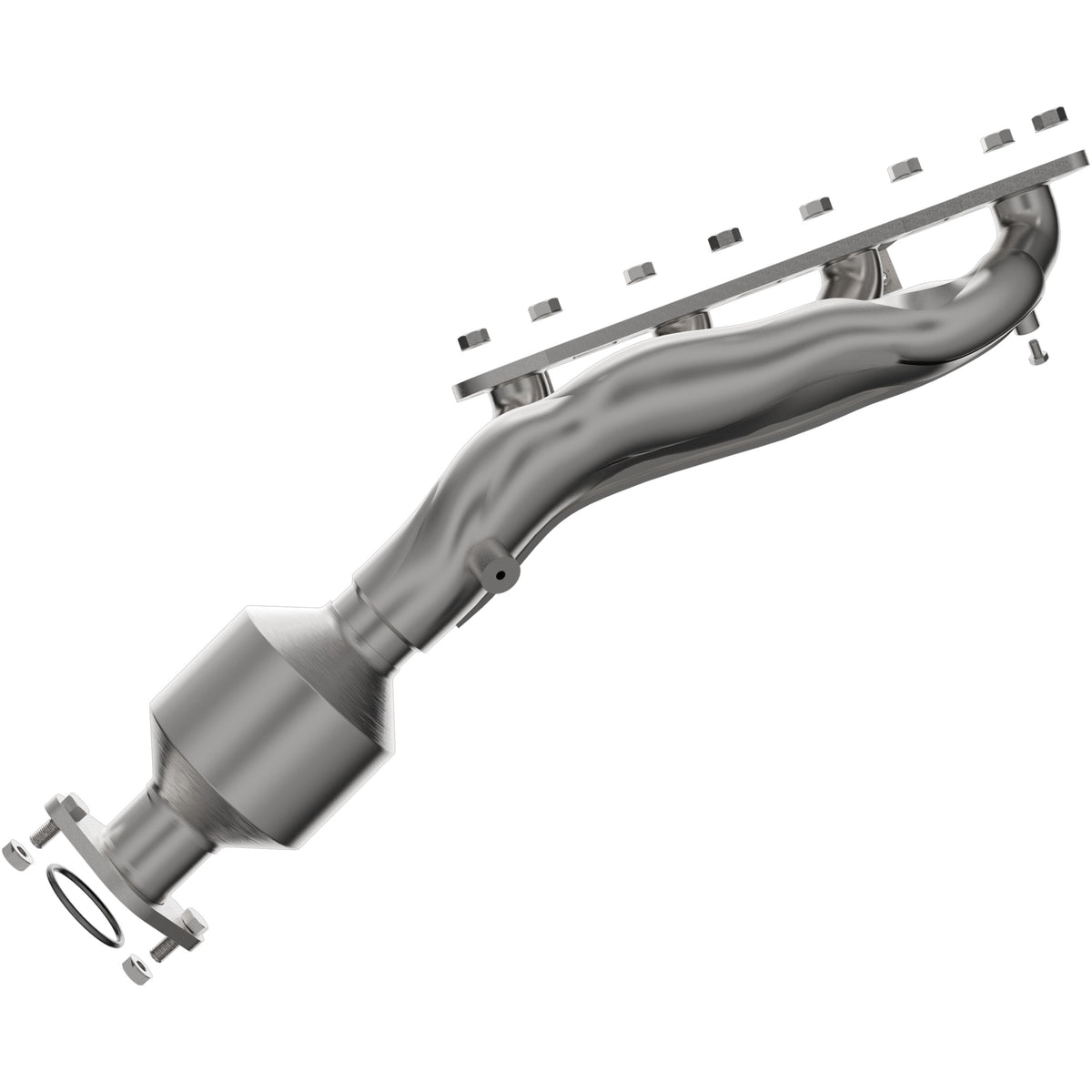 MagnaFlow Exhaust Products 290034 OEM Grade one-piece catalytic converter with integrated exhaust manifold for 2016-2022