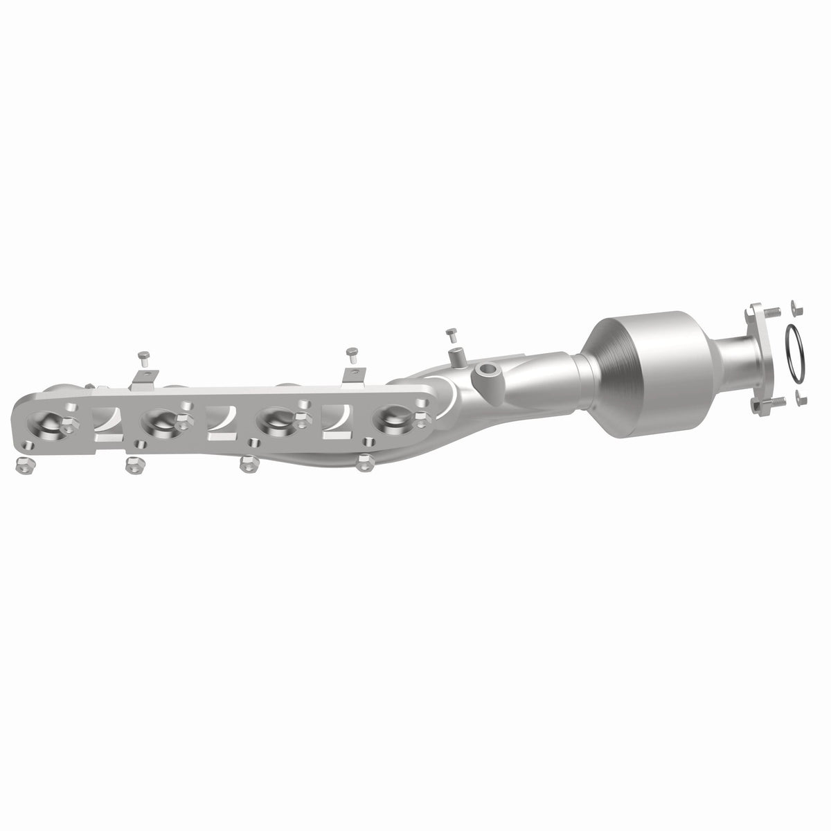 MagnaFlow Exhaust Products 290035 OEM Grade one-piece catalytic converter with integrated exhaust manifold for 2016-2022
