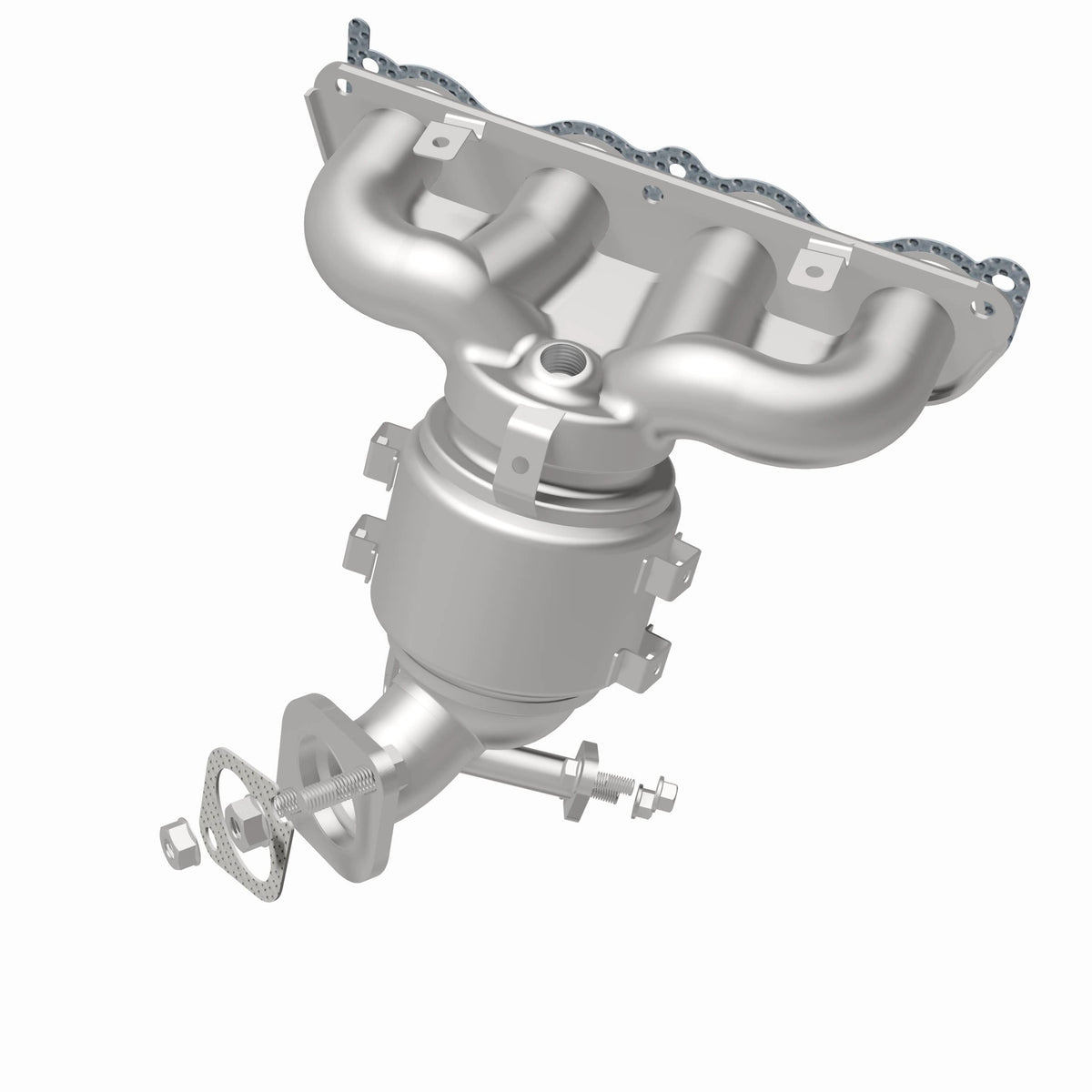 MagnaFlow Exhaust Products 290084 OEM Grade one-piece catalytic converter with integrated exhaust manifold for 2019-2023