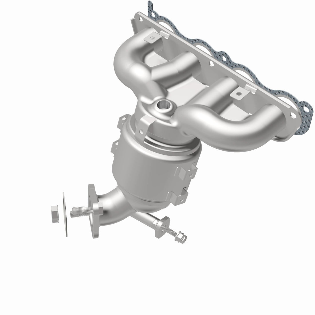 MagnaFlow Exhaust Products 290084 OEM Grade one-piece catalytic converter with integrated exhaust manifold for 2019-2023