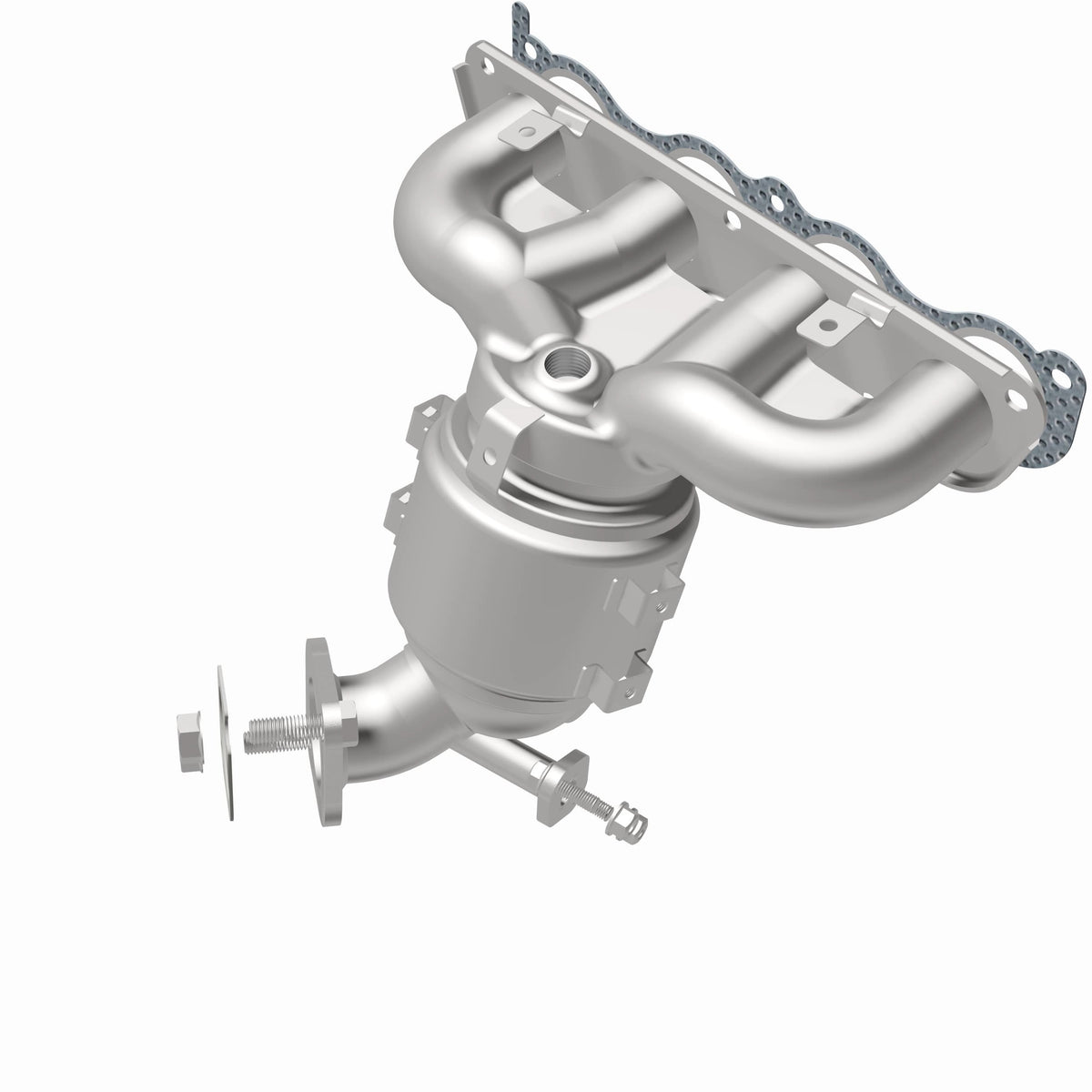MagnaFlow Exhaust Products 290084 OEM Grade one-piece catalytic converter with integrated exhaust manifold for 2019-2023