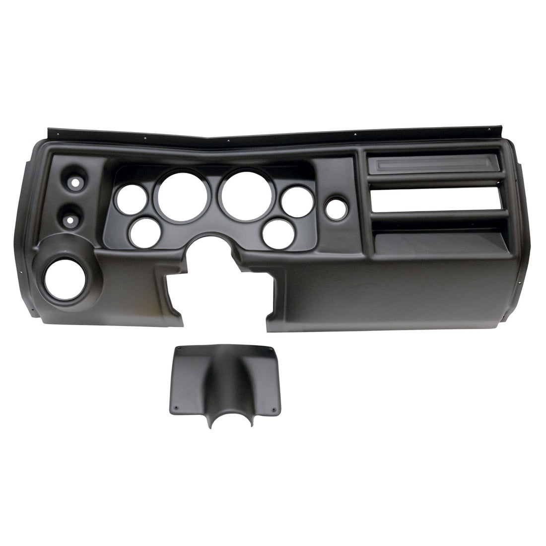 AutoMeter 2902 - GAUGE MOUNT, DIRECT FIT, (3 3/8" X2, 2 1/16" X4), CHEVY CHEVELLE VENT 68 2