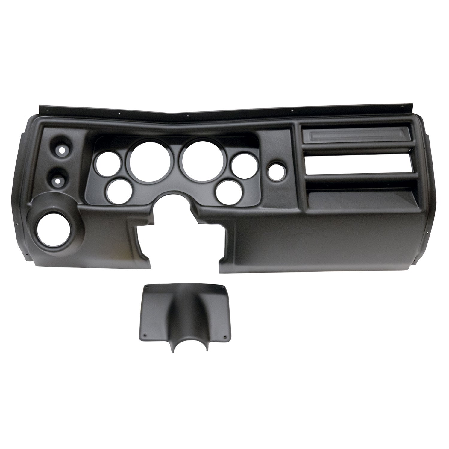 AutoMeter 2902 - GAUGE MOUNT, DIRECT FIT, (3 3/8" X2, 2 1/16" X4), CHEVY CHEVELLE VENT 68 2