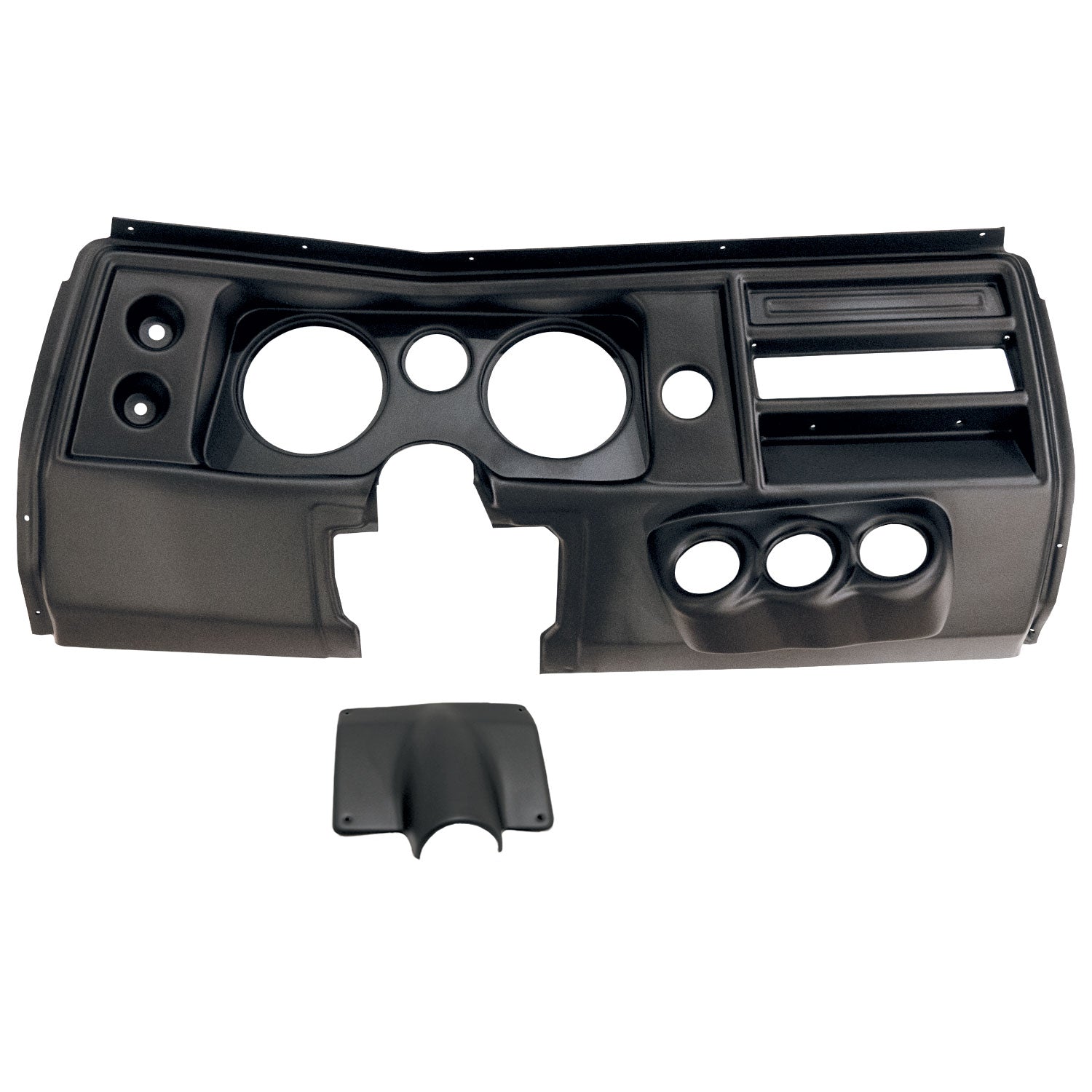 AutoMeter 2903 - GAUGE MOUNT, DIRECT FIT, (5" X2, 2 1/16" X4), CHEVY CHEVELLE NO VENT 68 2