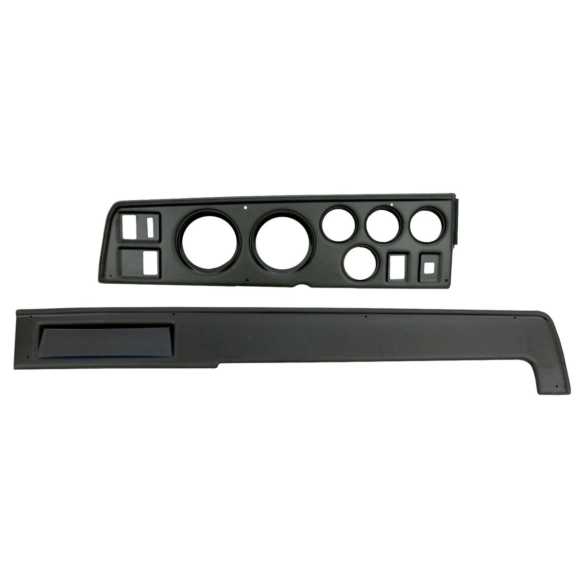 AutoMeter 2907 - GAUGE MOUNT, DIRECT FIT, (3 3/8" X2, 2 1/16" X4), DODGE CHARGER 68-70 2