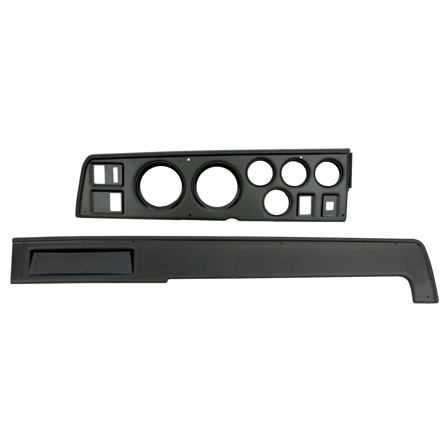 AutoMeter 2907 - GAUGE MOUNT, DIRECT FIT, (3 3/8" X2, 2 1/16" X4), DODGE CHARGER 68-70 2