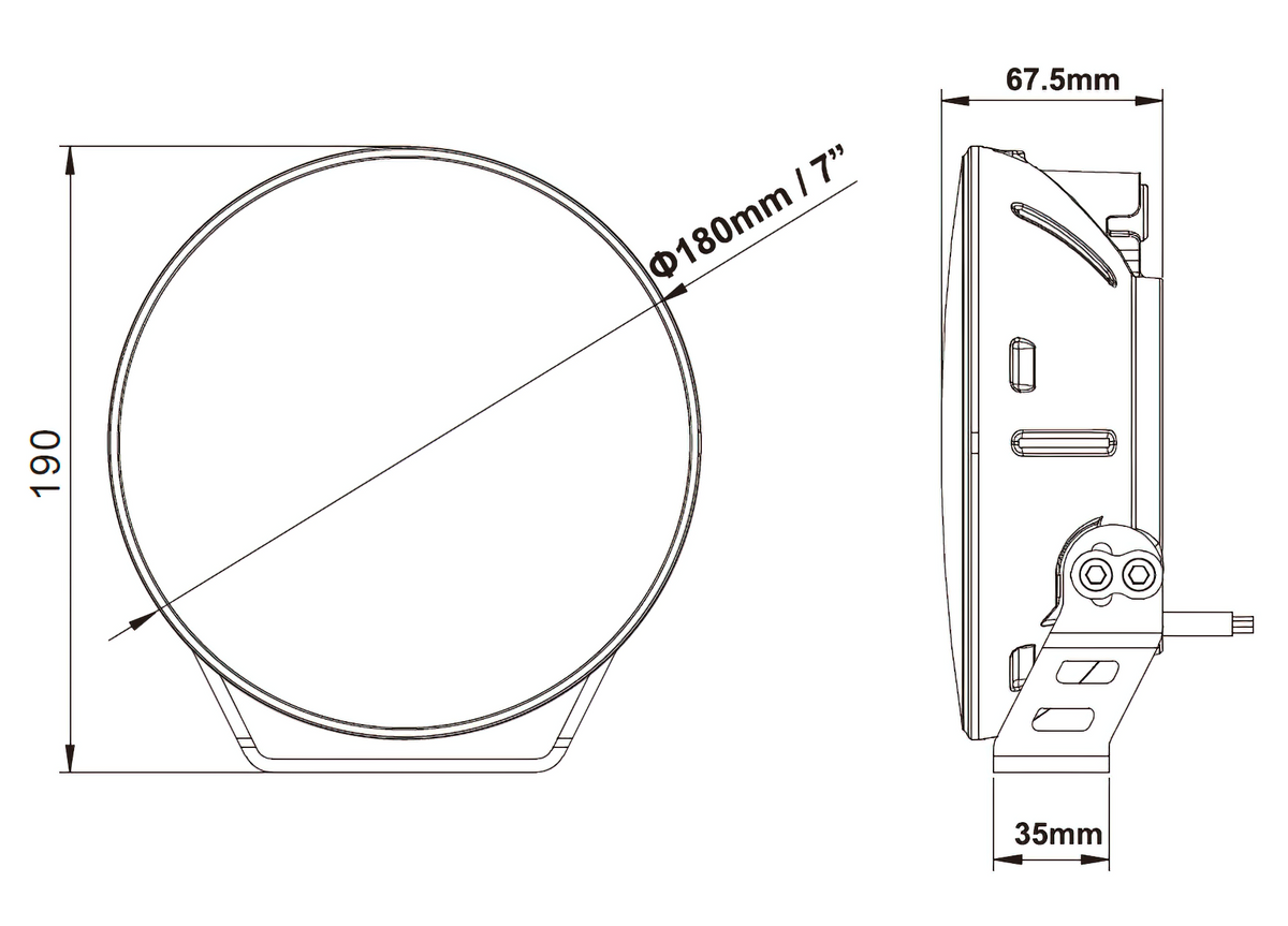 Oracle Lighting 2915-023 Auxiliary Light