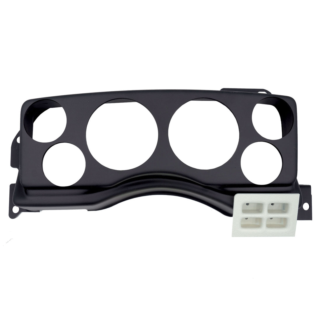 AutoMeter 2924 - GAUGE MOUNT, DIRECT FIT, (3 3/8" X2, 2 1/16" X4), FORD MUSTANG 87-89 2
