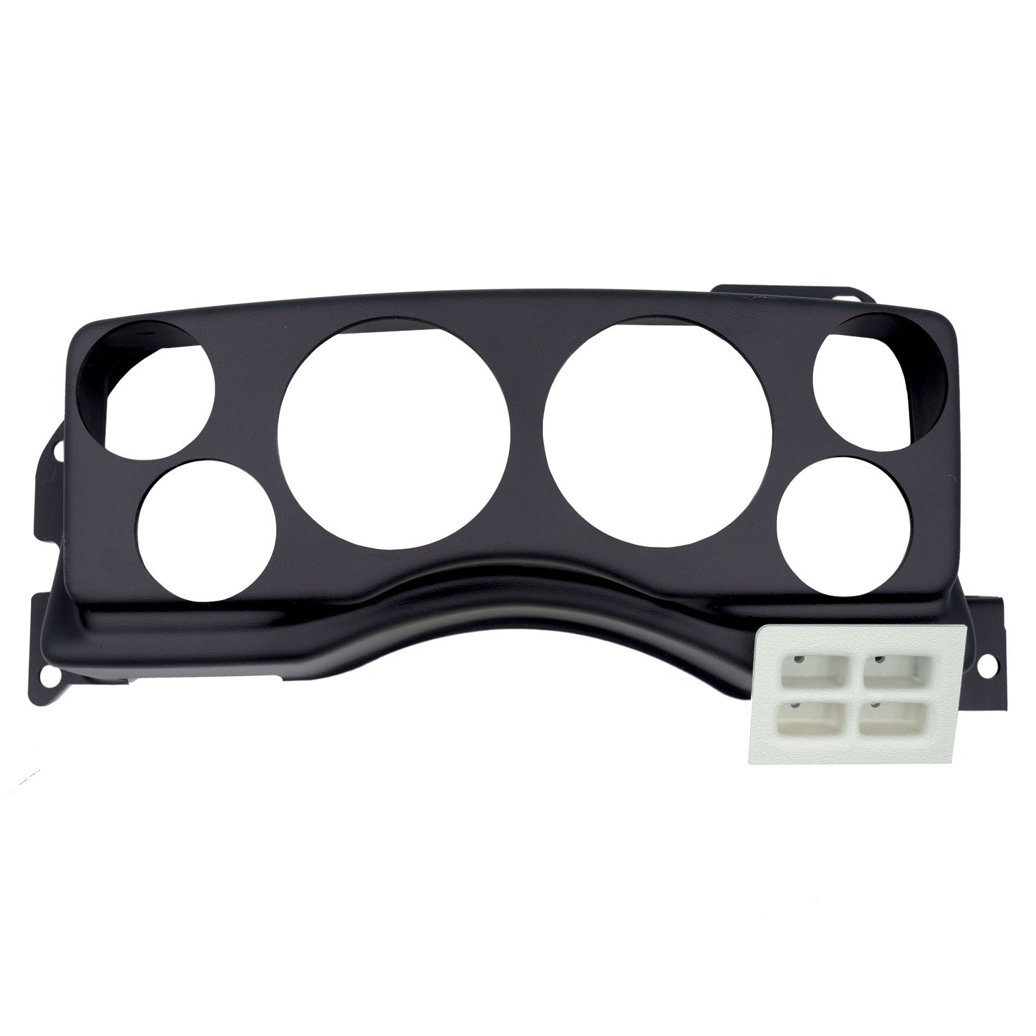 AutoMeter 2924 - GAUGE MOUNT, DIRECT FIT, (3 3/8" X2, 2 1/16" X4), FORD MUSTANG 87-89 2