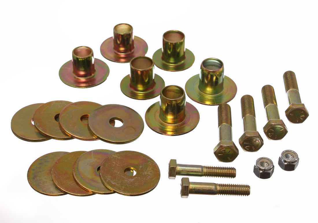 Energy Suspension 3.4143 1967-1981 Chevrolet Camaro Body Mount Hardware Kit