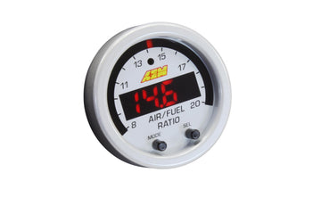 AEM Electronics 30-0300-ACC - X-Series Wideband UEGO AFR Gauge Accessory Kit Silver Bezel and White AFR/Lambda Faceplate AEM Electronics 1