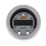 AEM Electronics 30-0303-ACC - X-Series Volt Gauge Accessory Kit Silver Bezel and White Faceplate AEM Electronics 3