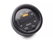 AEM Electronics 30-0303 - X-Series Voltage Gauge Kit 8-18 Volts / Black Bezel and Volts Faceplate AEM Electronics 4