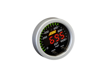 AEM Electronics 30-0305 - X-Series EGT Gauge Kit 0-1800F/0-1000C Black Bezel and Black Faceplate AEM Electronics 1