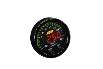 AEM Electronics 30-0306 - X-Series Boost Gauge 0-35psi/2.5bar Black Bezel and Black Faceplate AEM Electronics 1