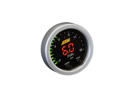 AEM Electronics 30-0309 - X-Series Pressure Gauge Kit 0-15 PSI Black Bezel and Black Boost/Fuel Faceplate AEM Electronics 4