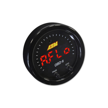 AEM Electronics 30-0311 - X-Series OBDII Gauge Kit Black Bezel and Black Faceplate AEM Electronics 1